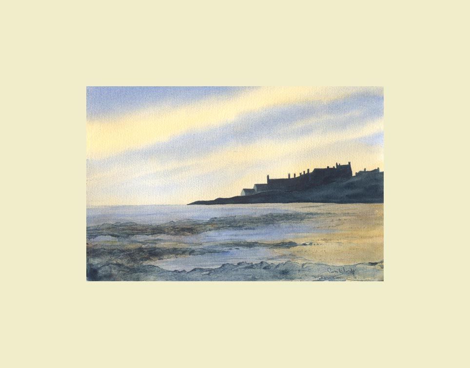 Art for sale | Northumberland fishing village